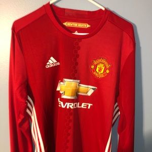Manchester United Home long sleeve jersey